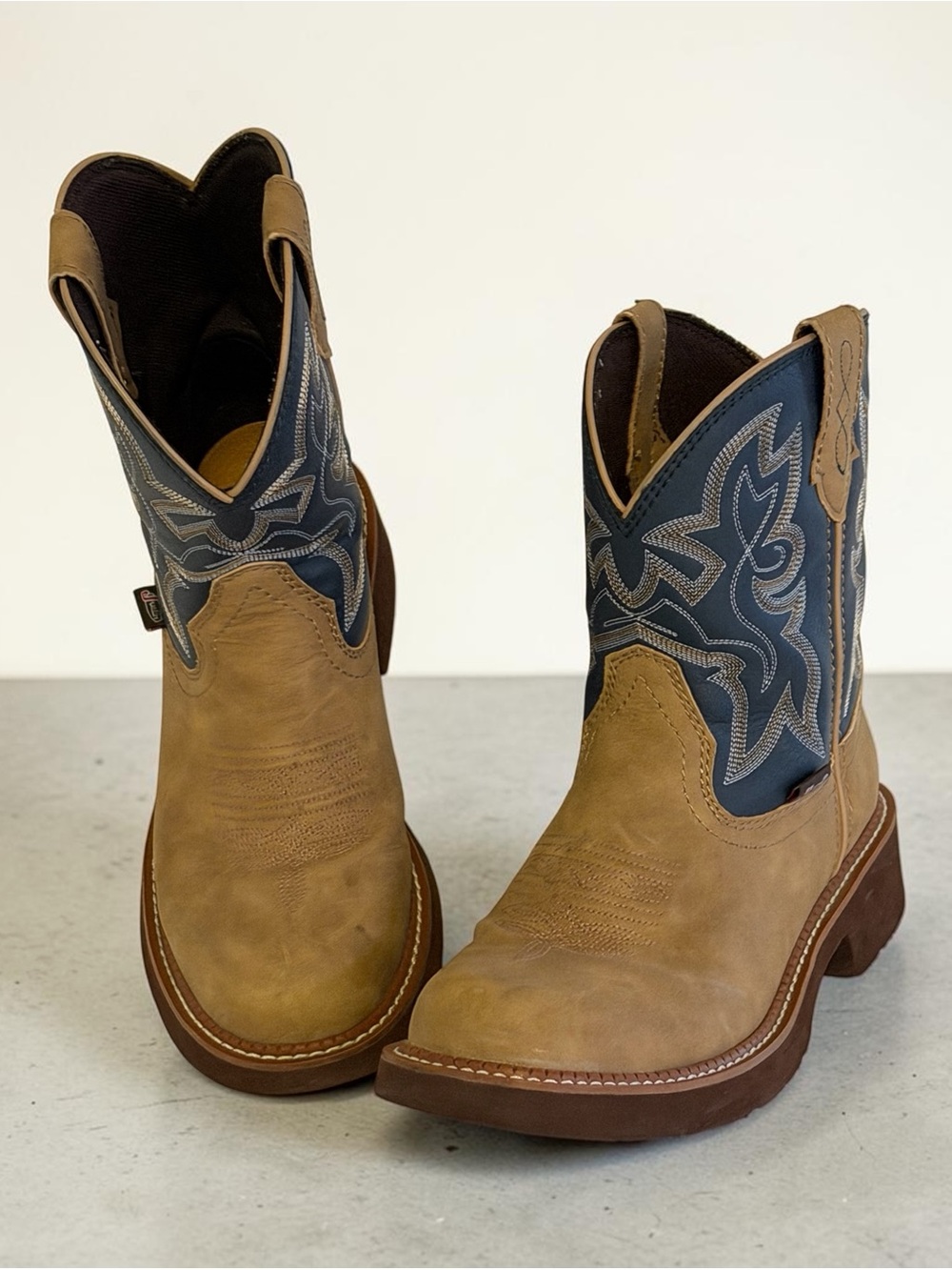 Justin Boots Women's Size 10 Gypsy Style #9550 Leather Western Boots
